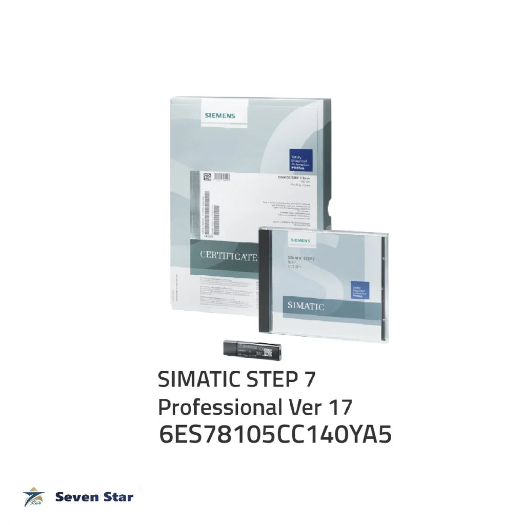 SIMATIC STEP 7 Professional Ver 17 Combo Floating License part no 6ES78105CC140YA5 Automation Software Seven Star L.L.C