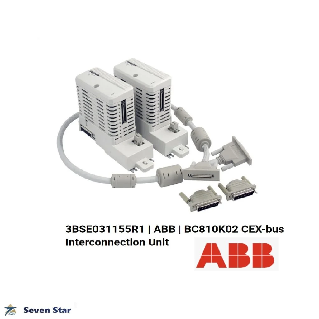 ABB BC810K02 CEX-bus Interconnection Unit 3BSE031155R1 Industrial Automation Module