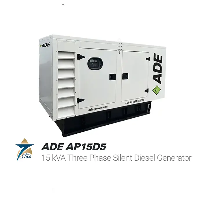 ADE AP15D5 15 kVA Three Phase Silent Diesel Generator