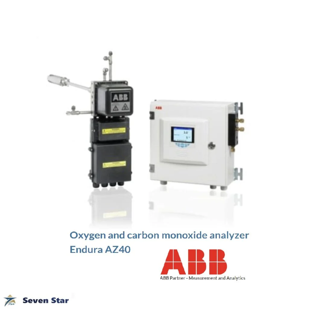 ABB Endura AZ40 Oxygen and Carbon Monoxide Analyzer for industrial gas monitoring