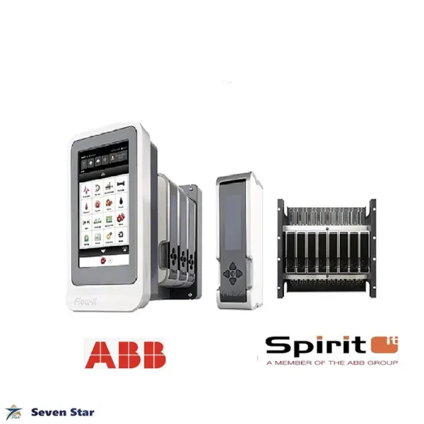 ABB SpiritIT Flow-X Series high-accuracy custody transfer flow computer for gas and liquid metering, fiscal measurement, and industrial automation