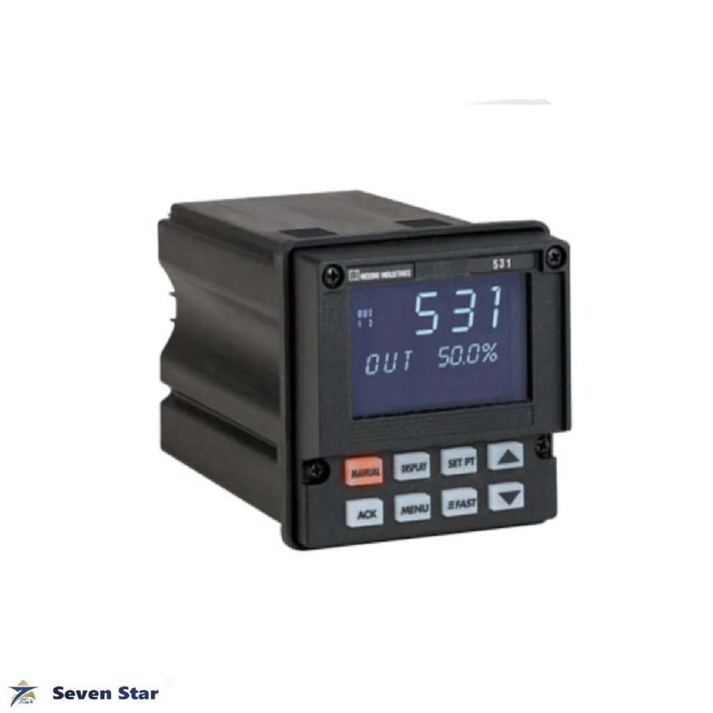 Moore 535-21120BD000 industrial PID backup controller front view