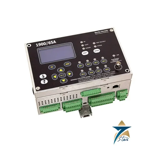 Bently Nevada 1900/65A industrial general purpose equipment monitor for vibration and temperature