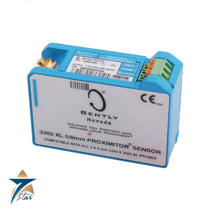 Bently Nevada 330180-X0-05 3300 XL 5/8 mm Proximitor Sensor for industrial condition monitoring