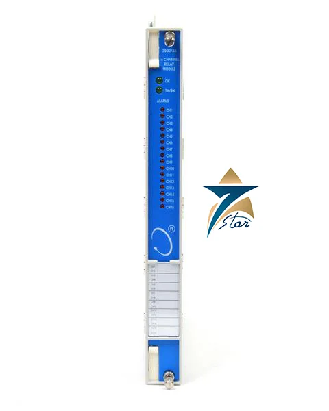 Bently Nevada 3500/33 16-channel failsafe relay output module P/N 149992-02 product photo