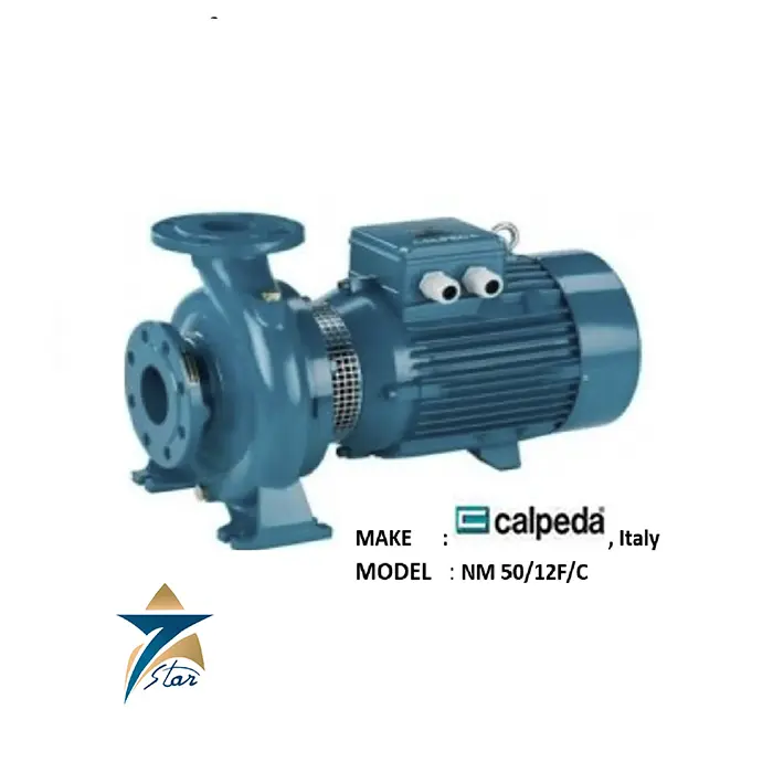 Calpeda NM 50/12F/C Close-Coupled Centrifugal Pump for Industrial HVAC and Cooling.