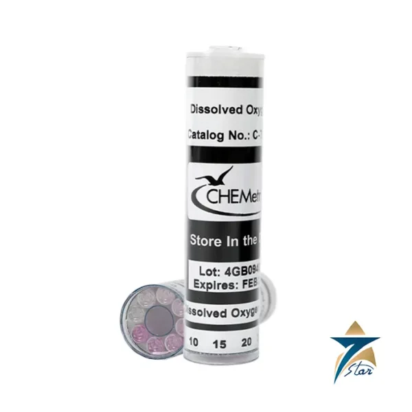 Dräger C-7540 dissolved oxygen comparator (0–40 ppb) for CHEMets visual kits