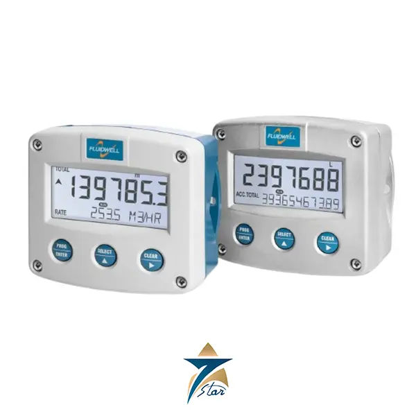 Fluidwell F126-EG Field Mount Flow Computer with Temperature and Pressure Compensation Supplied by Seven Star LLC