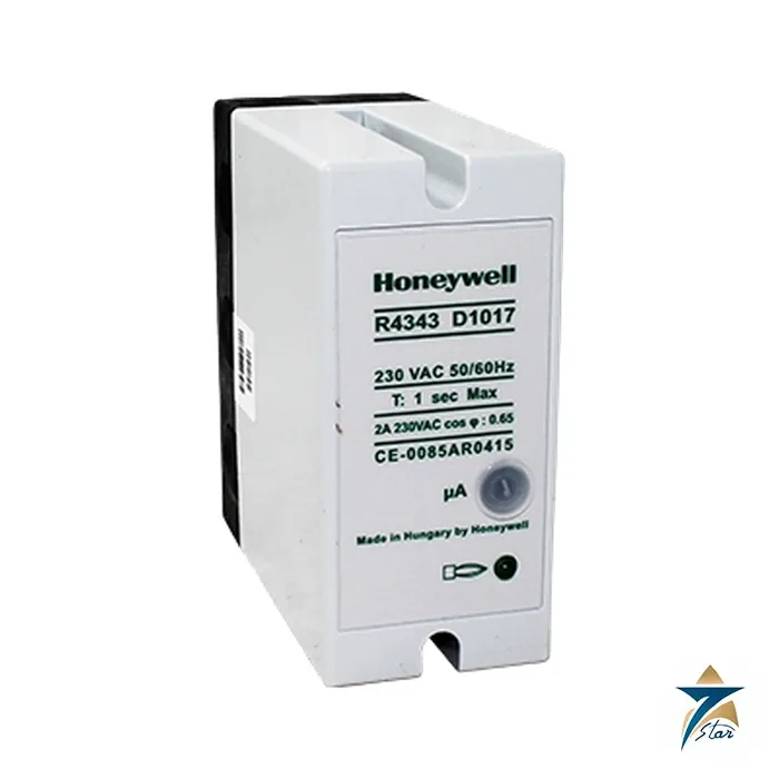 Honeywell R4343 Flame Safeguard Control Honeywell R4343 Flame Safeguard Burner Control relay