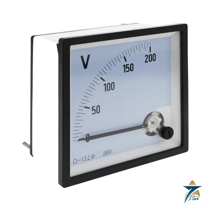 Voltmeter, 0-200, MQ96 Analog Panel Voltmeter 0-200V MQ96 96x96mm