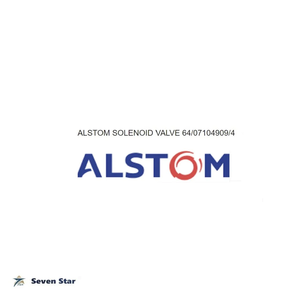 ALSTOM SOLENOID VALVE 64/07104909/4 Solenoid Valve Seven Star L.L.C