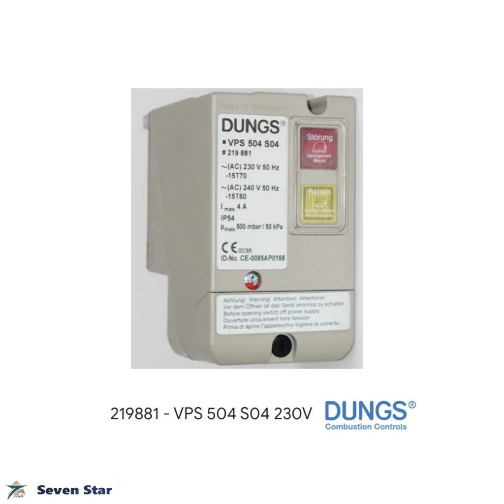 DUNGS VPS 504 219881 Solenoid Valve Seven Star L.L.C