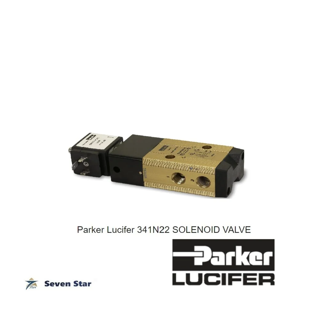Parker Lucifer 341N22 Solenoid Valve Industrial Automation