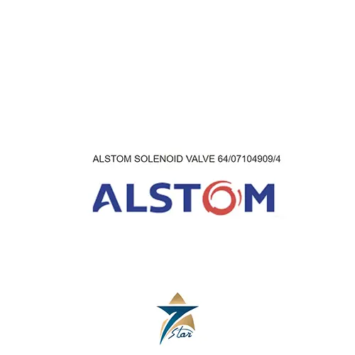 ALSTOM 64/07104909/4 - Seven Star LLC ALSTOM 64/07104909/4 Solenoid Valve for Industrial Automation and Power Generation