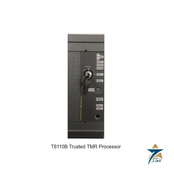 ICS Triplex T8110B Trusted TMR Processor Safety Module