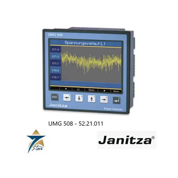 Janitza UMG 508 Digital Panel Meter and Power Quality Analyzer