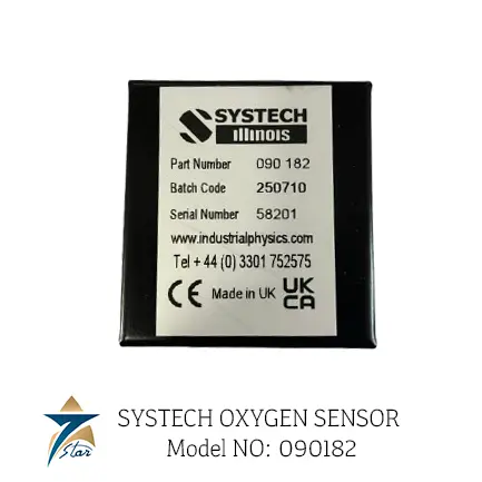 Systech oxygen sensor 090182 – trace stainless-steel cell for EC91 oxygen transmitter (UK)