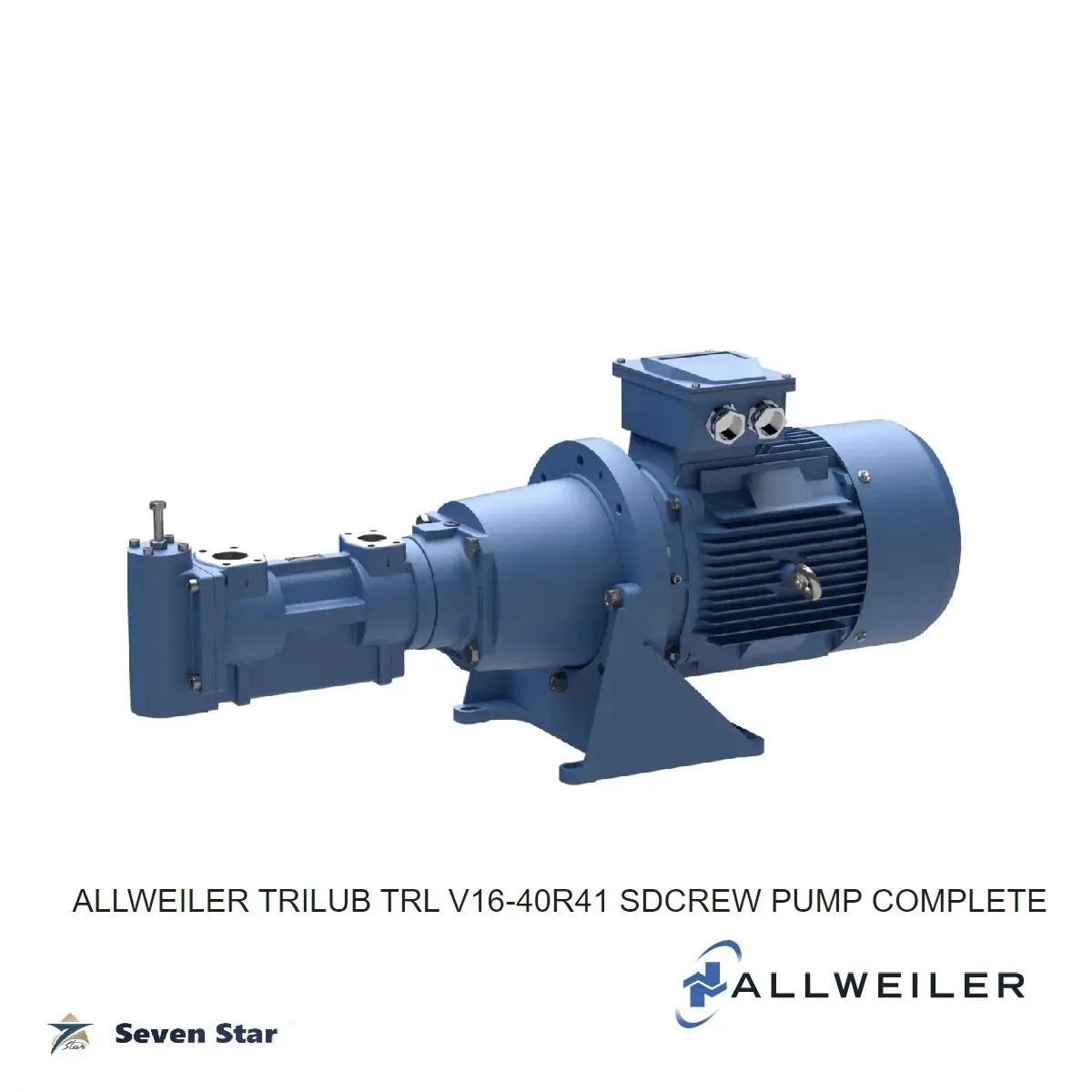 Allweiler TRILUB TRL V16-40R41 SDCREW Pump Complete Allweiler TRILUB TRL V16-40R41 three-screw booster oil pump