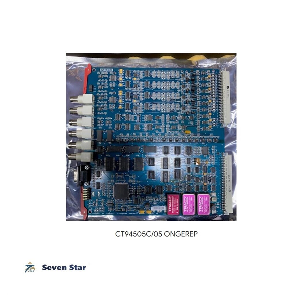 Ongerep CT94505C/05 industry-grade vibration analysis module for machinery monitoring