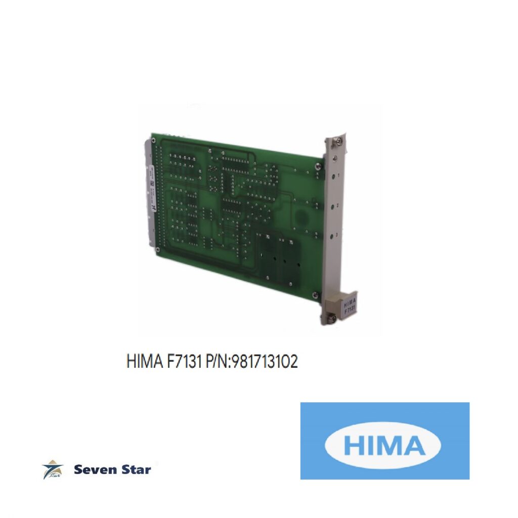 HIMA F7131 P/N:981713102 PLC & I/O Cards Seven Star L.L.C