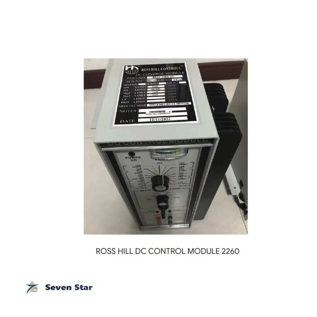 Ross Hill 2260-000001 SCR DC control module for drilling rigs