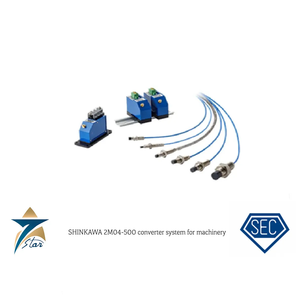 SHINKAWA 2M04-500 converter system SHINKAWA 2M04-500 converter system for machinery vibration monitoring with multi-channel signal conditioning