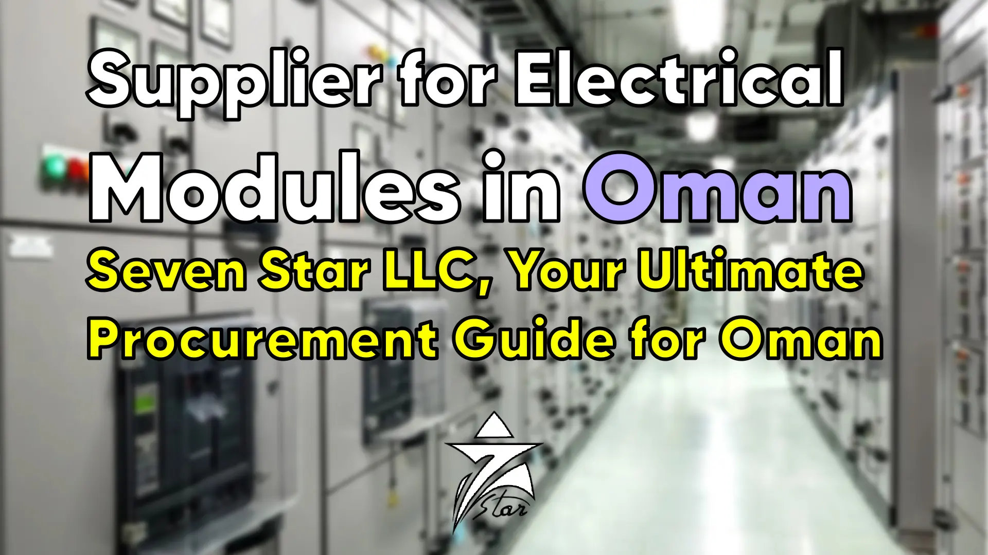 Top 1 Supplier for Electrical Modules in Oman