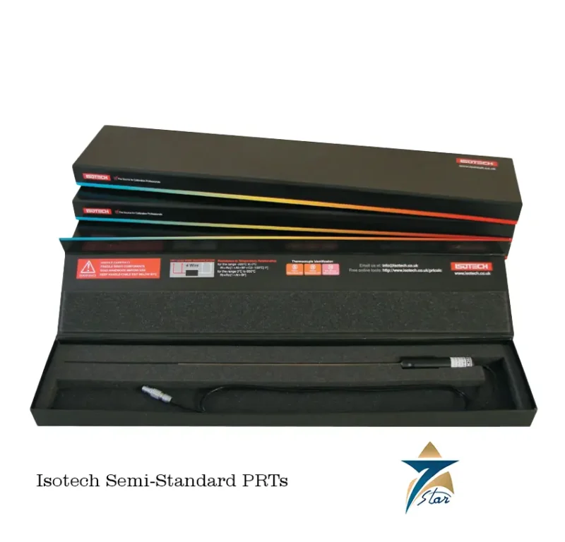Isotech Semi-Standard PRT reference platinum thermometer with 6 mm stem