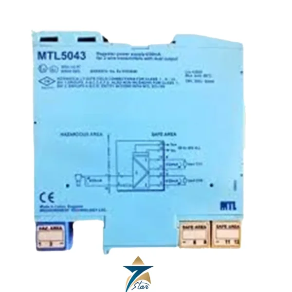 MTL 5043 Analog Output Isolator Module 4–20 mA, MTL 5000 Series