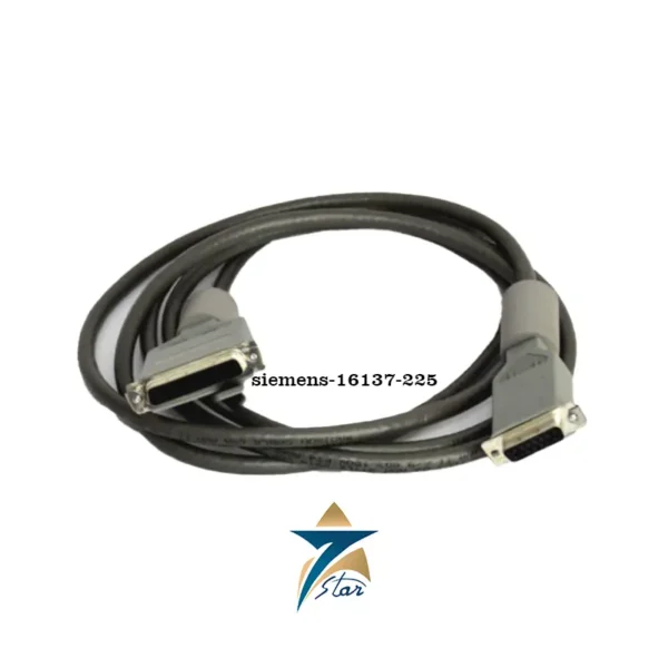 Siemens 16137-225 APACS/QUADLOG I/O BUS B Side Cable 2.5 M