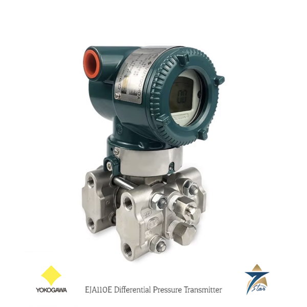 Yokogawa EJA110E DPharp differential pressure transmitter with local indicator