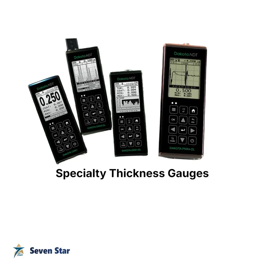 Ultrasonic specialty thickness gauges