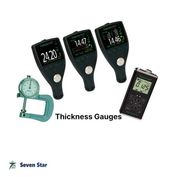 Industrial ultrasonic thickness gauges