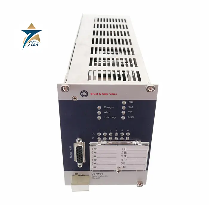 Brüel & Kjær Vibro SM-610-118 monitoring module for VC-6000 condition monitoring system