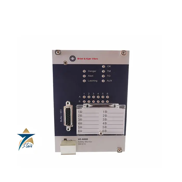 Brüel & Kjær Vibro VC-6000 SM-610 series monitoring module sm-610-123