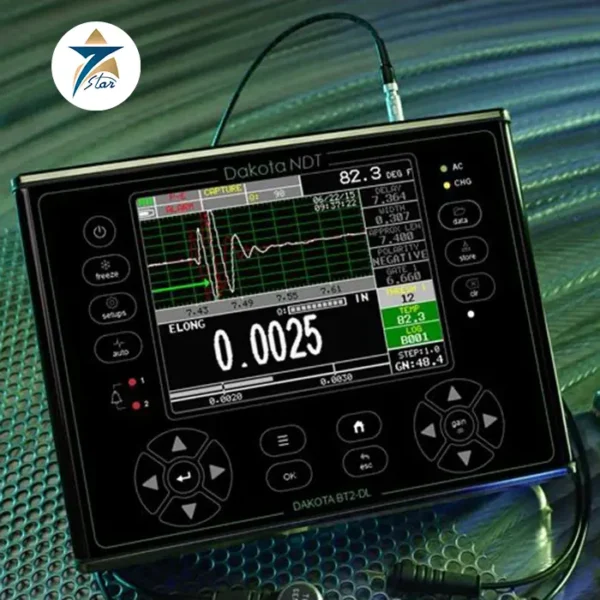 Dakota BT2-DL benchtop ultrasonic bolt tension monitor for laboratory bolt load measurement