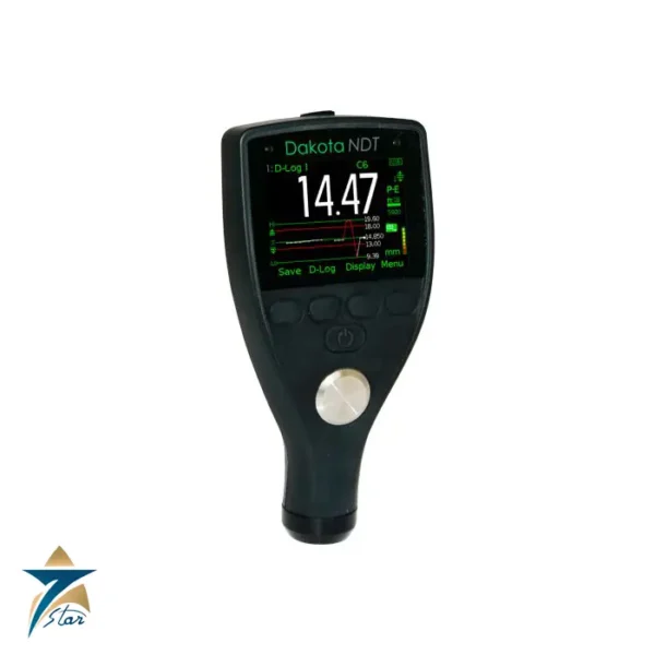 Dakota CX8-DL material thickness gauge front view handheld ultrasonic instrument