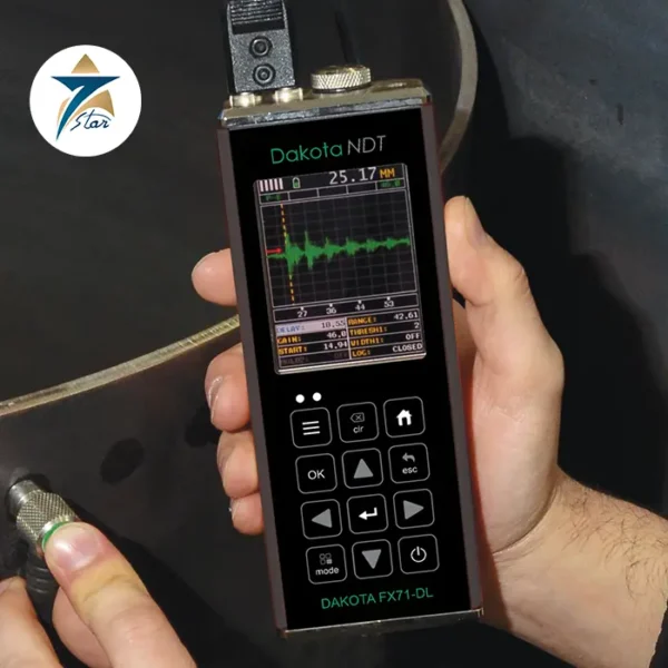 Dakota FX71-DL ultrasonic flaw detector for weld inspection and crack detection