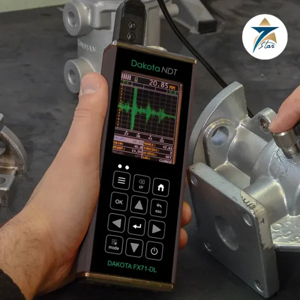 Dakota FX71-DL ultrasonic flaw detector for weld inspection and crack detection