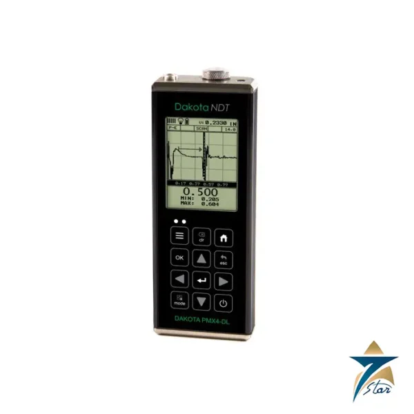 Dakota PMX4-DL high penetration thickness gauge handheld ultrasonic instrument