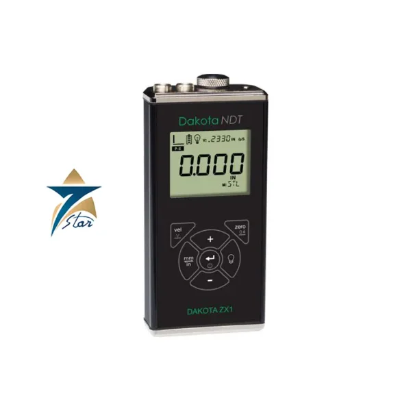 Dakota ZX1 corrosion thickness gauge for ultrasonic steel wall thickness and corrosion measurement