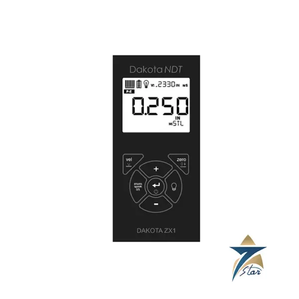 Dakota ZX1 corrosion thickness gauge for ultrasonic steel wall thickness and corrosion measurement