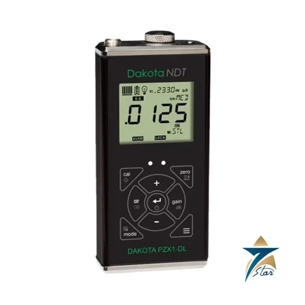 Dakota NDT PZX1 precision ultrasonic thickness gauge for thin materials
