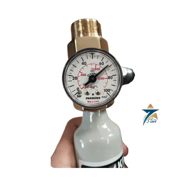 Kidde pilot gas cylinder K62462 for fire suppression system actuation