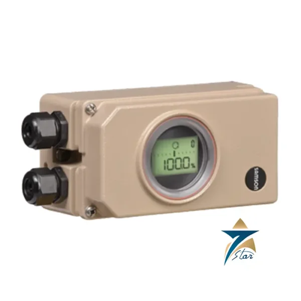 Samson 3730-3 smart electropneumatic positioner with HART communication