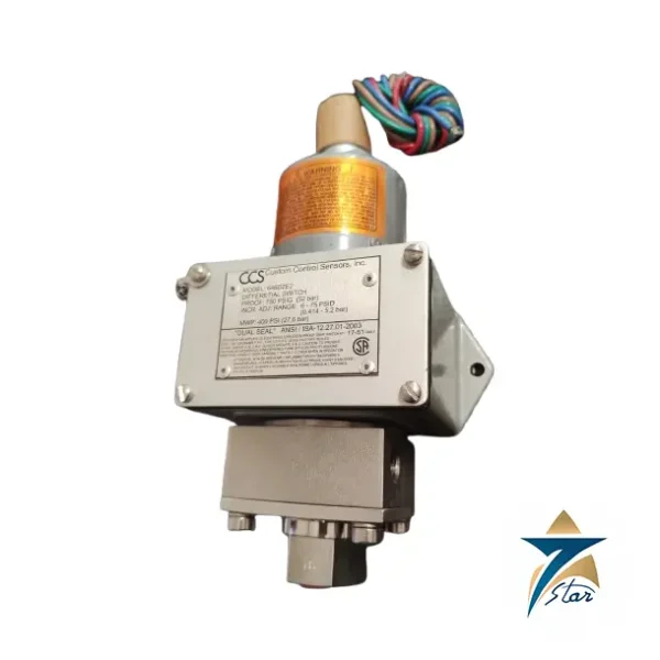 CCS 646DZE Adjustable Differential Pressure Switch Explosion Proof Hazardous Area