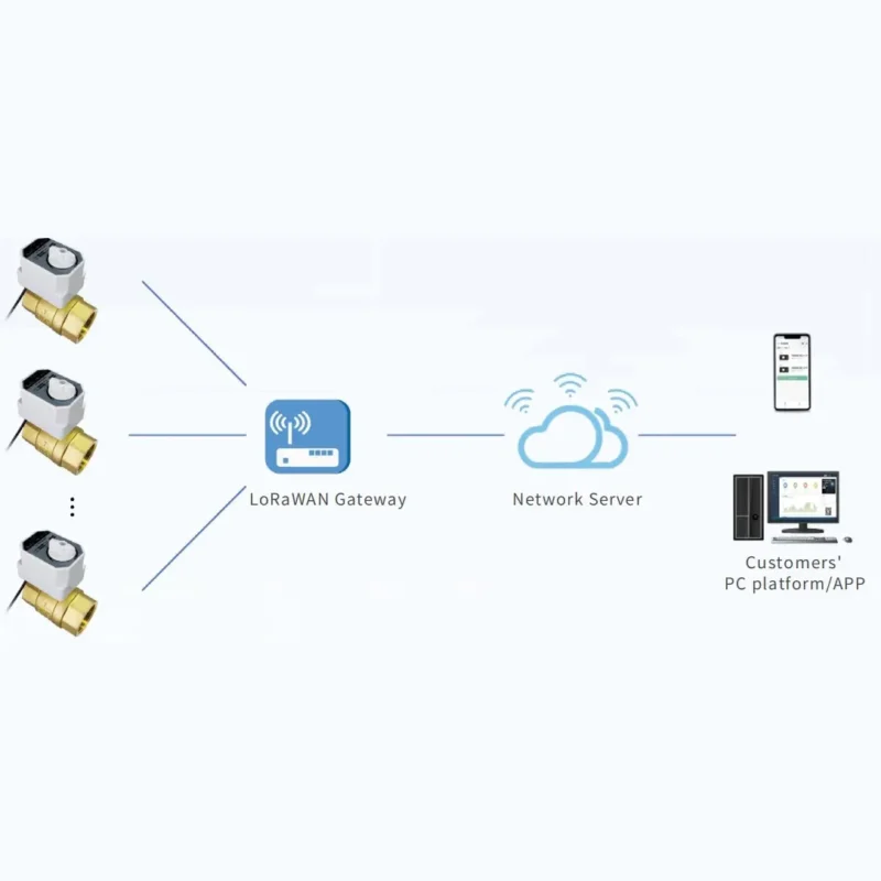 pFlow VC301R Flow Switch For Building with LoRaWAN connectivity for remote water system control