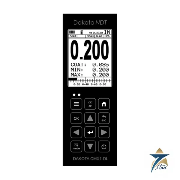 Dakota CMX1-DL Corrosion Thickness Gauge with Thru-Paint Technology