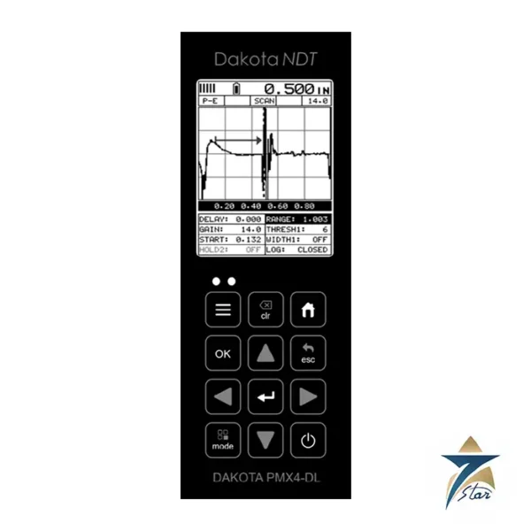 Dakota NDT PMX4-DL High Penetration Ultrasonic Gauge