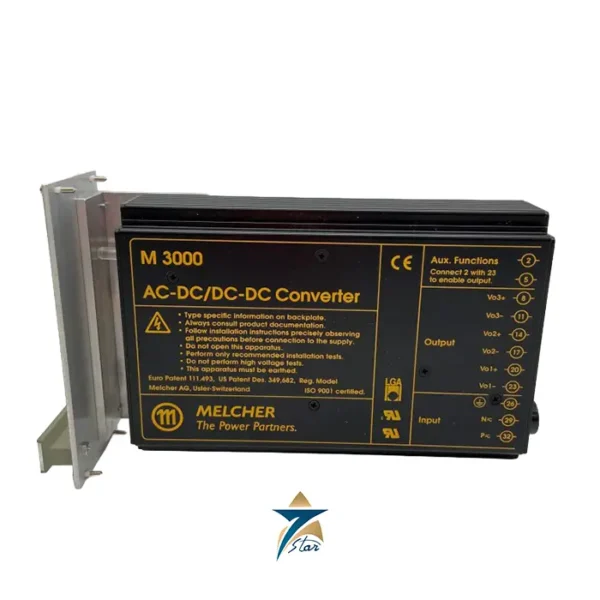 Siemens Vibro-Meter 204-161-000-012 Power Supply Module for Rustronic Mk2 Systems